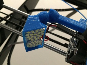 supporto luce led per estrusore 3d printing extruder lighting 3d print model - Mito3D