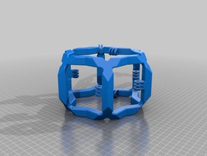 my customized yi action camera 360 rig underwater case 3d print model - Mito3D