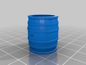 wine barrel 3d printing 3d print model - Mito3D