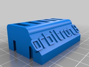 orbitron 8 organização personalizado 3d print model - Mito3D