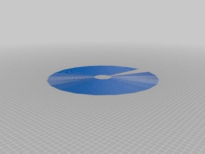 mon personnalisés delta de l'étalonnage la spirale 3d l'impression tests 3d print model - Mito3D