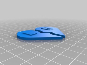 braille takı özelleştirilmiş 3d print model - Mito3D