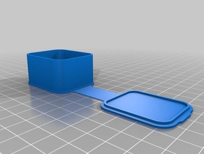 rechteckige Bilder Container angepasst 3d print model - Mito3D
