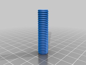 38 inch threaded rod parts customized 3d print model - Mito3D
