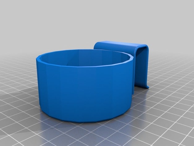 il mio supporto personalizzato verre personnalisable mano strumenti 3D print model - Mito3D