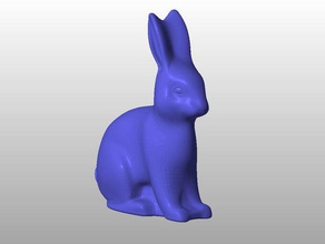 paas konijn animals bunny chocolade chocolate mold easter pasen 3d print model - Mito3D