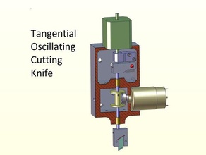 tangential oscillating cutting knife diy convert plt converter gcode power tools 3d print model - Mito3D