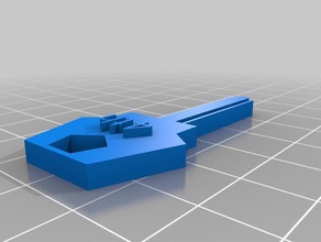 hadden key2 household supplies customized 3d print model - Mito3D