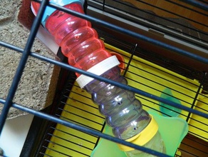 hamster rongeur connectingtubes boîtes les animaux de compagnie 3d print model - Mito3D