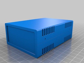 12v 3 amp scatola di alimentazione l'elettronica personalizzato 3d print model - Mito3D