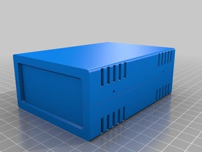 12v 3 amp scatola di alimentazione più spessa l'elettronica personalizzato 3d print model - Mito3D