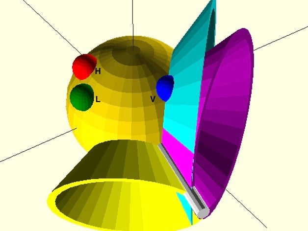 hlv cones math art 3D print model - Mito3D