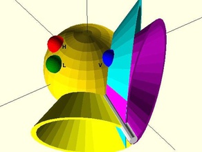 lnv coni per la matematica arte 3d print model - Mito3D