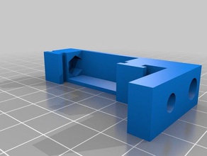 makerfarm i3v anti wobble backlash mount remix no supports 3d printer parts 3d print model - Mito3D