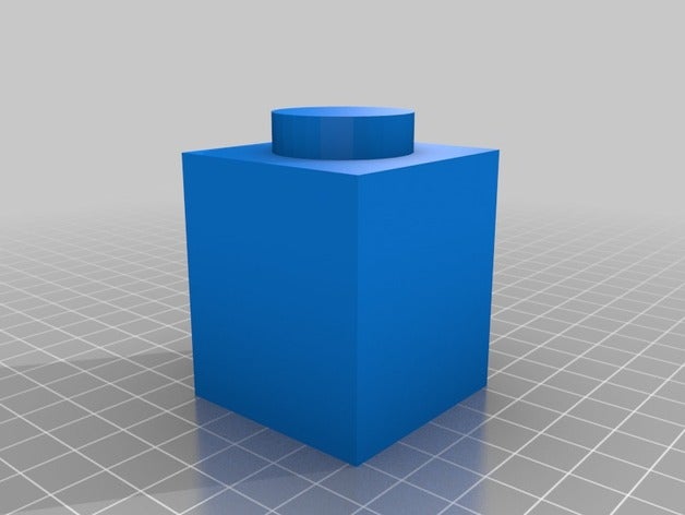 1x1 lego Sandburg Schimmel - Spielzeug Spiele angepasst 3D print model - Mito3D