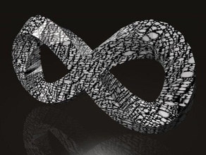 infinity math Kunst 3d print model - Mito3D