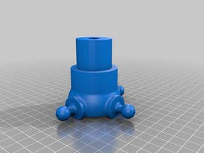 parte del collo inmoov robot robotica 3d print model - Mito3D