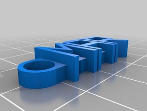 mar keychain organization customized 3d print model - Mito3D