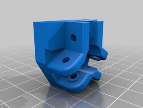 blocco del cuscinetto tabella 8mm albero 623zz cuscinetti a 120 gradi 3d la stampante parti sunhokey x-carrello 3d print model - Mito3D
