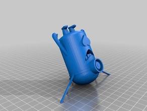 minion figura despicable me 3d impressão 3d print model - Mito3D