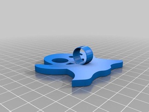 ghost emoji ring 3d printing 3d print model - Mito3D