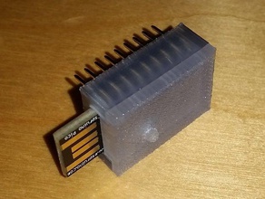 espruino pico box electronics iot 3d print model - Mito3D