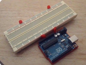 arduino big breadboard bumper electronics 3d print model - Mito3D