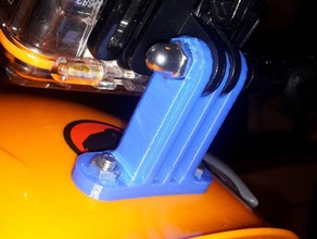 gopro Helm-Halter Teile 3d print model - Mito3D