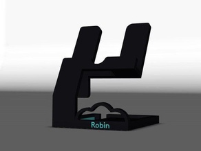robin stand v2 mobile phone dock holder nextbit 3d print model - Mito3D