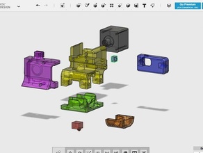 extruder 3d printer parts 3d print model - Mito3D