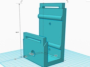 a lenovo m72e suporte de parede para computador 3d print model - Mito3D