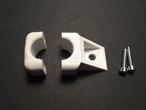 cabo pacote de grampos 3d a impressora os acessórios suporte clip do guia gestão cabos braçadeira cobblebot v-rail fio fiação presilha chicote fios 3d print model - Mito3D