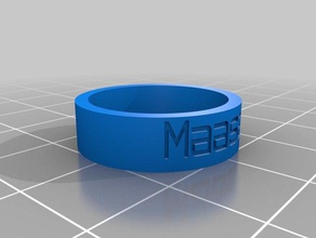 customised explorer woggle rings customized 3d print model - Mito3D
