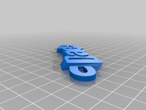 keytag darcie organizzazione personalizzato 3d print model - Mito3D