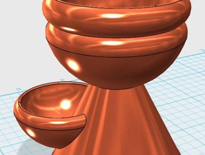 easter egg cup extra shell other 3d print model - Mito3D