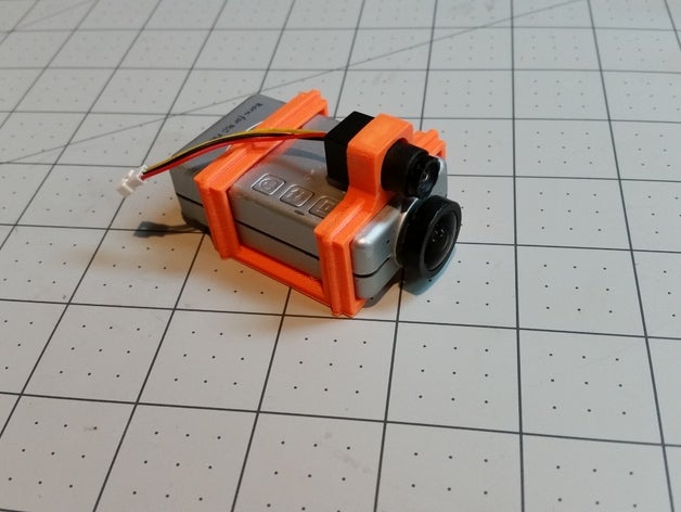 dual-fpv Kamera Halterung rc Fahrzeuge Flugzeug fpv racer 3D print model - Mito3D