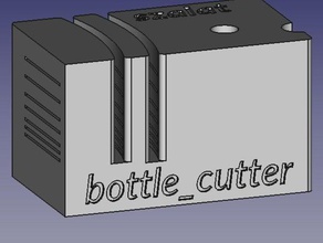 Flasche cutter Haushalt hand-Werkzeuge pet 3d print model - Mito3D