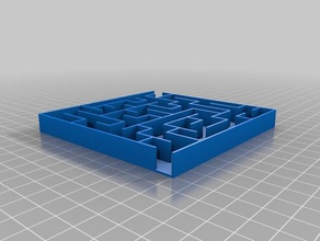 aleatório labirinto brinquedos jogos personalizado 3d print model - Mito3D