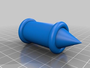 orecchio calibro di spina orecchini 3d print model - Mito3D