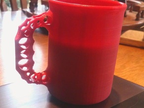 saint traitées tasse de café cuisine à manger art la boisson tasses 3d print model - Mito3D