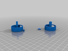 un bastoncillo para los oídos bobinadora proto tipo de 4 3 d impresión 3d print model - Mito3D