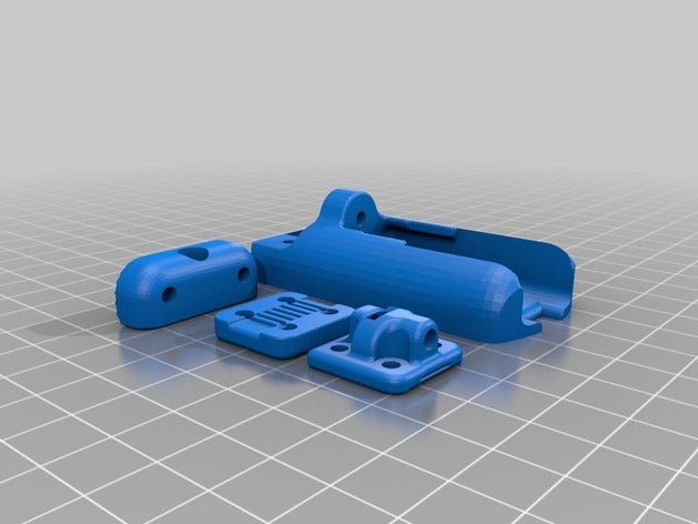 x-mod adjustable belt tensioner tevo tarantula 3d printer m3 bolt set accessories 3D print model - Mito3D