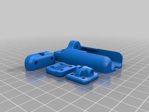 x-mod ajustable tensor de la correa tevo tarántula impresora 3d m3 juego tornillos accesorios 3d print model - Mito3D