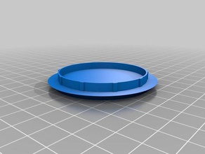 50mm hole cap replacement parts customized 3d print model - Mito3D