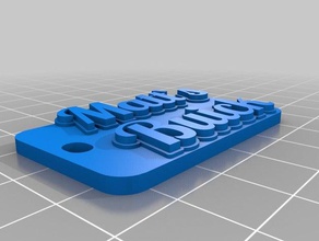 beim buick Schlüsselanhänger angepasst 3d print model - Mito3D