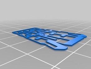 flex-logo-print-Datei 3d drucken 3d print model - Mito3D