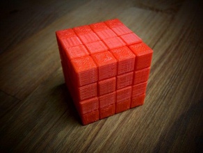 enclavamiento de rompecabezas cubo 4x4 2 3d print model - Mito3D