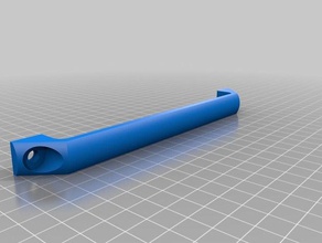 my customized handle 2020 extrusion openbuilds v-slot 3d printer parts 3d print model - Mito3D