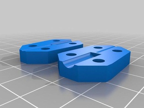 coup 5 25 3 d de l'imprimante pièces personnalisé 3d print model - Mito3D