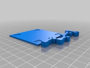 minecraft creeper tabla 3d impresión 3d print model - Mito3D